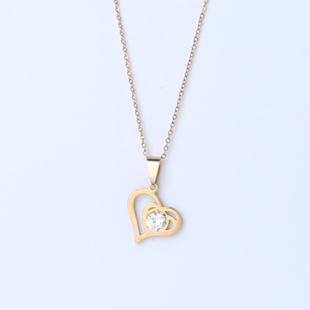 Steel Gold Luxury Necklaces
