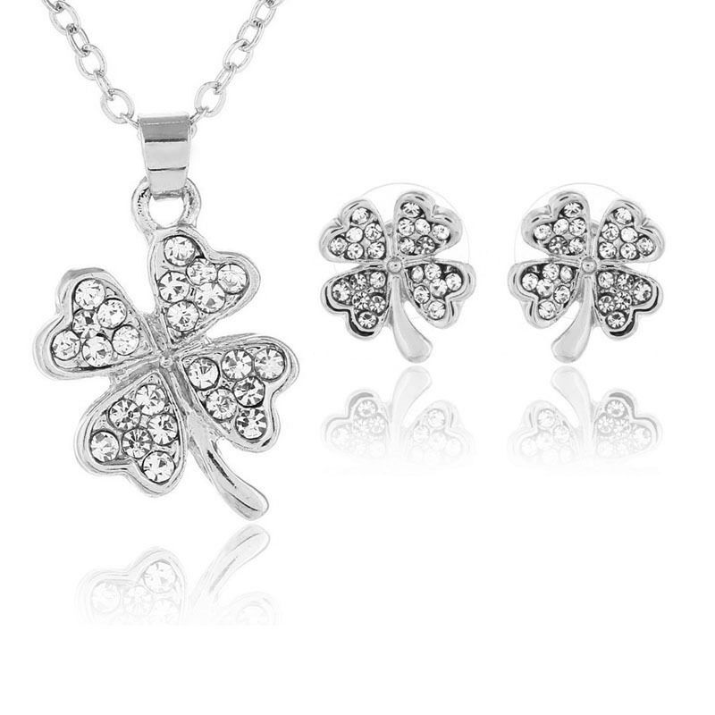 Exquisite Pearl 925 Sterling Silver Jewelry Set