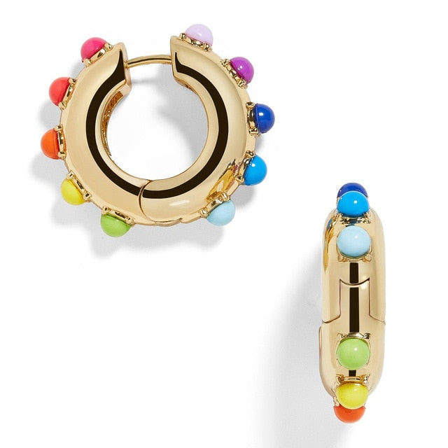 Rainbow Earrings Cubic 30 Styles