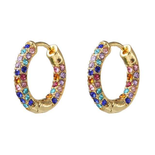 Rainbow Earrings Cubic 30 Styles