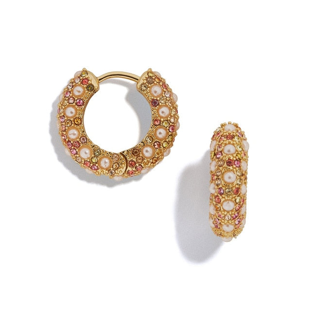 Rainbow Earrings Cubic 30 Styles