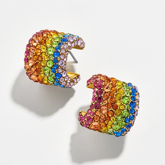 Rainbow Earrings Cubic 30 Styles