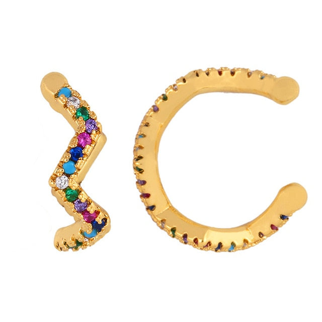 Rainbow Earrings Cubic 30 Styles
