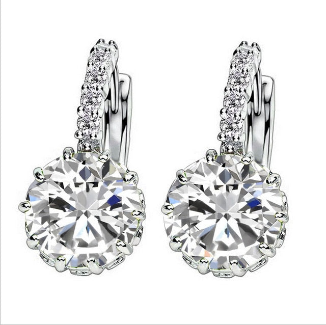 Vintage Crystal Earrings 30 Styles