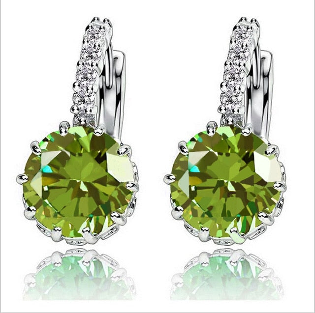 Vintage Crystal Earrings 30 Styles