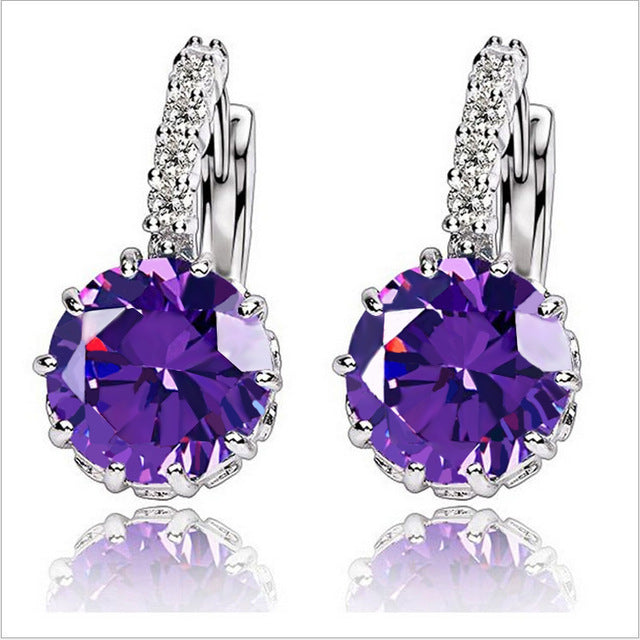 Vintage Crystal Earrings 30 Styles