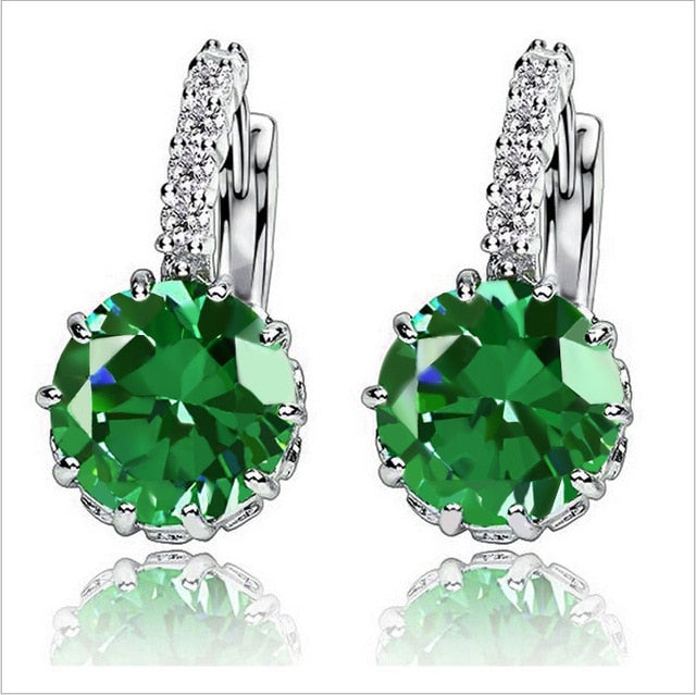Vintage Crystal Earrings 30 Styles