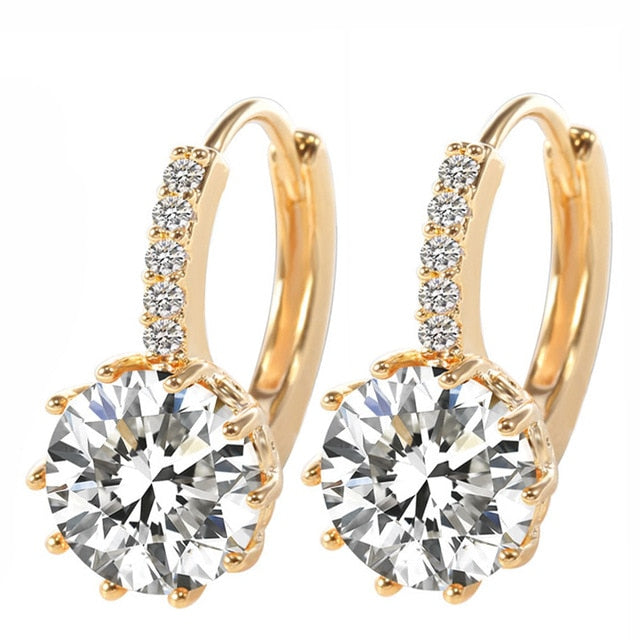 Vintage Crystal Earrings 30 Styles