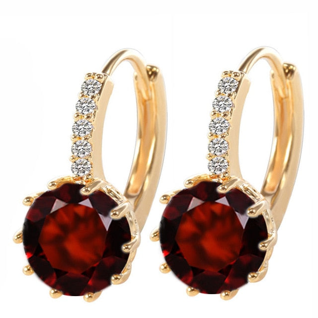 Vintage Crystal Earrings 30 Styles