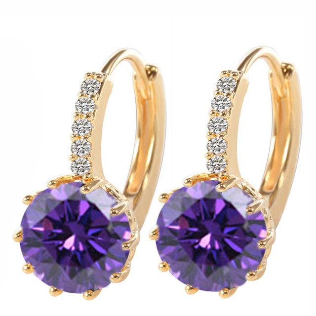 Vintage Crystal Earrings 30 Styles
