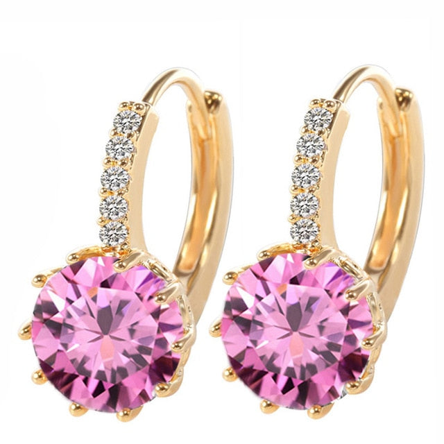 Vintage Crystal Earrings 30 Styles