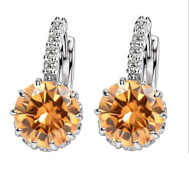 Vintage Crystal Earrings 30 Styles