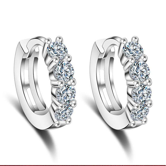 Zircon Stud Earrings 25 Styles