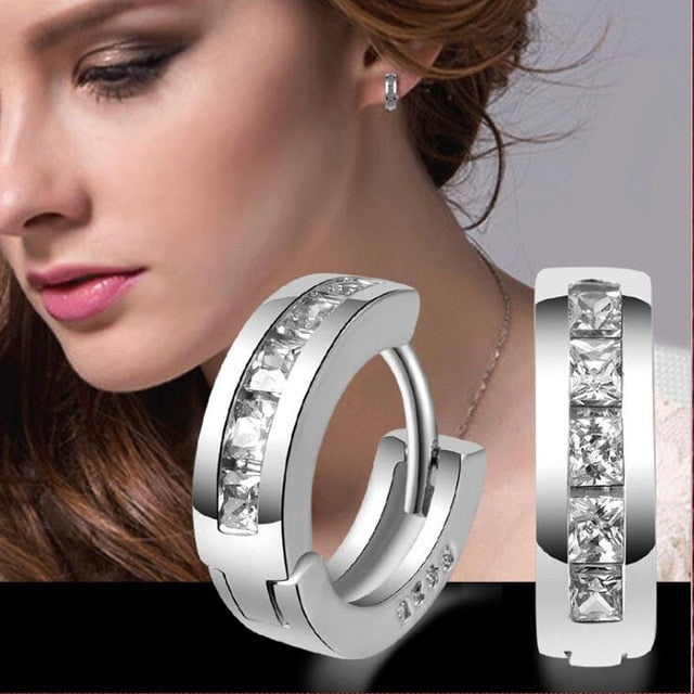 Zircon Stud Earrings 25 Styles