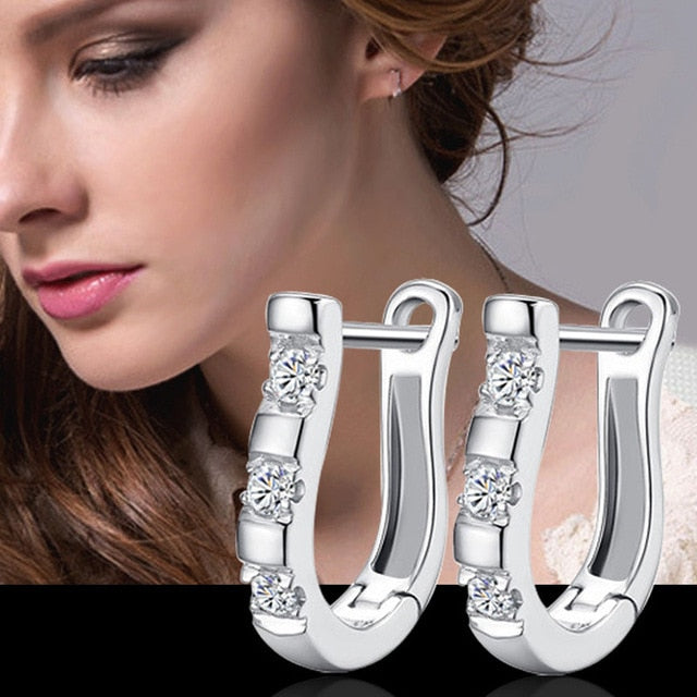 Zircon Stud Earrings 25 Styles