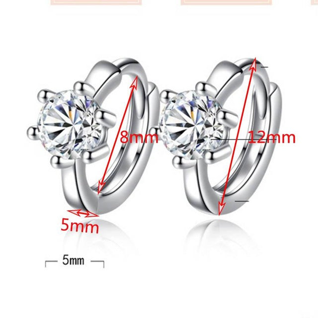 Zircon Stud Earrings 25 Styles