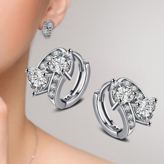 Zircon Stud Earrings 25 Styles