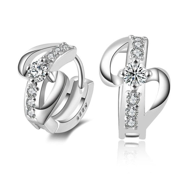Zircon Stud Earrings 25 Styles