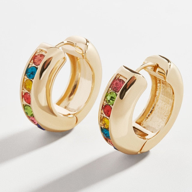 Rainbow Earrings Cubic 30 Styles