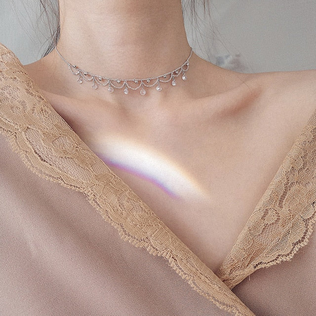 Double Chain Gold Necklace