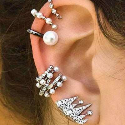 Chain Gold Trendy Earrings