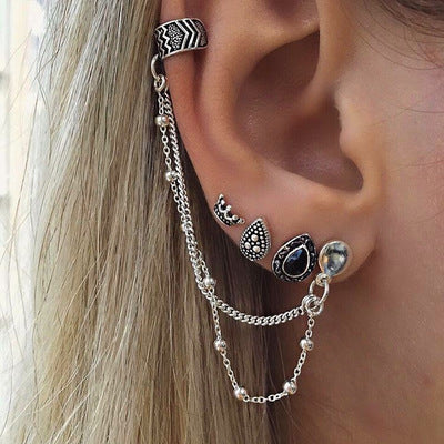 Chain Gold Trendy Earrings