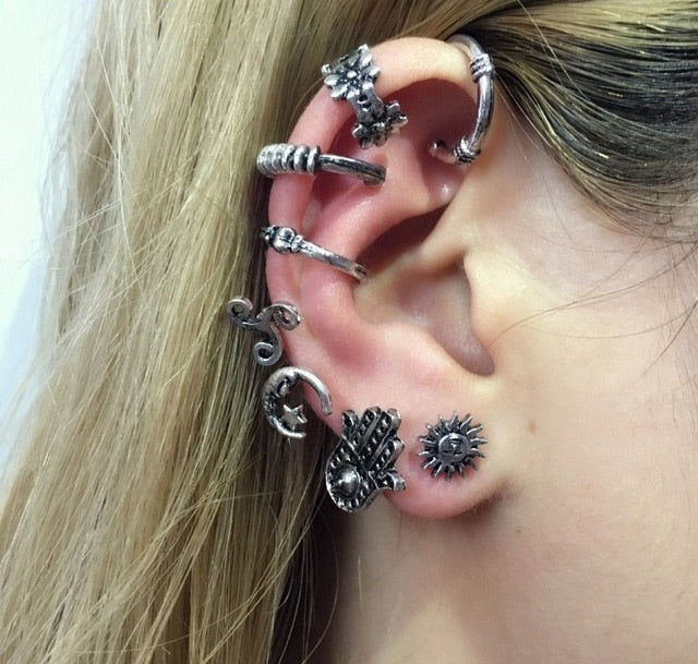Chain Gold Trendy Earrings