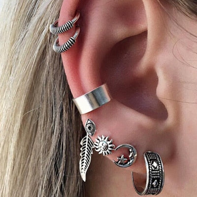 Chain Gold Trendy Earrings