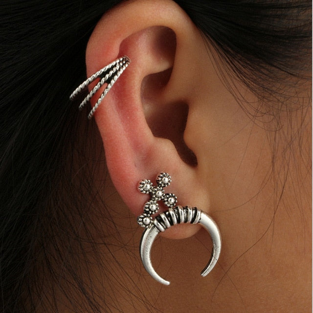 Chain Gold Trendy Earrings