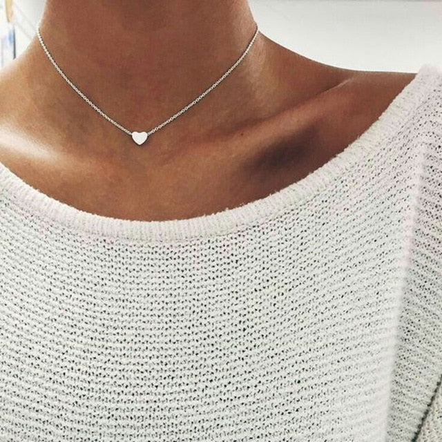 Bohemian Moon Star Crystal Necklace