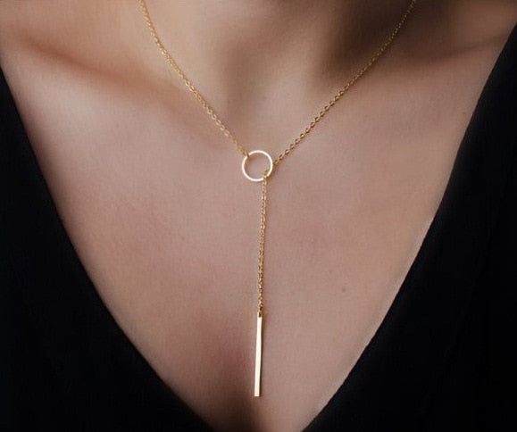 Bohemian Moon Star Crystal Necklace