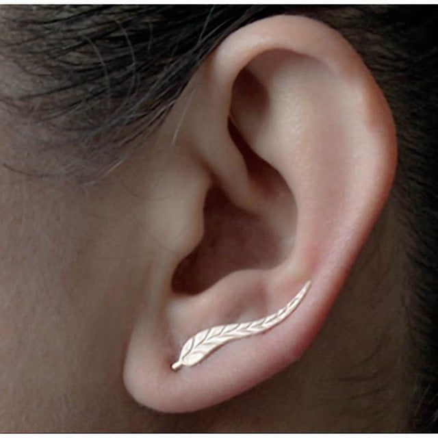Crystal Flower Stud Earrings