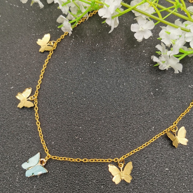 Golden Butterfly Necklace