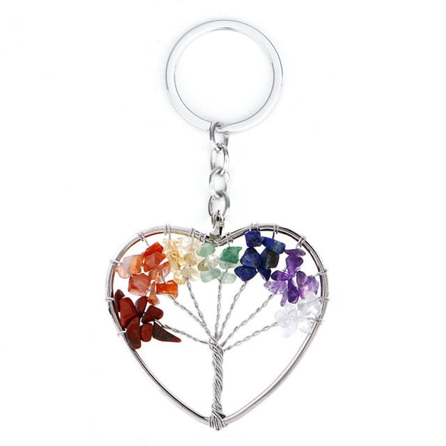 Natural Stone Tree of Life Necklace 30 Styles
