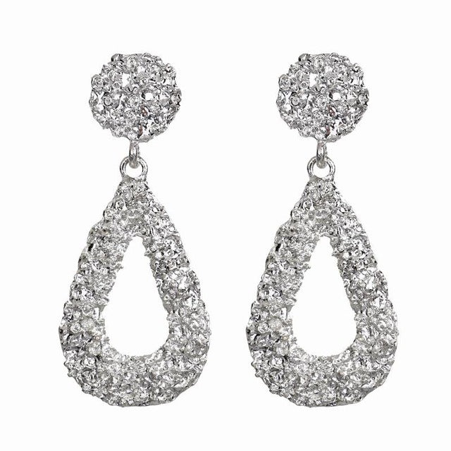Big Earrings Matte Stud