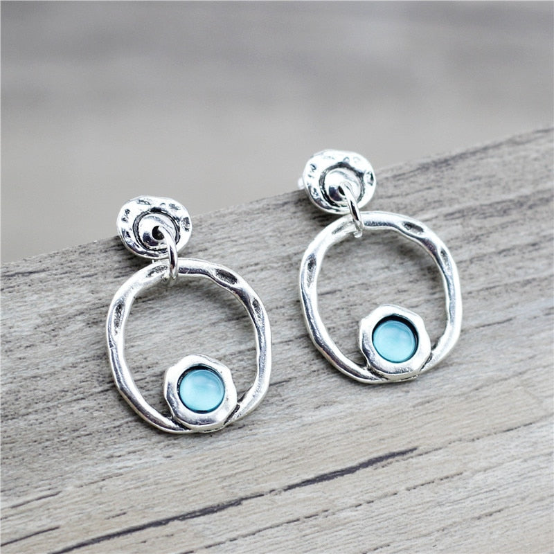 Charms Earrings Retro Candy Color