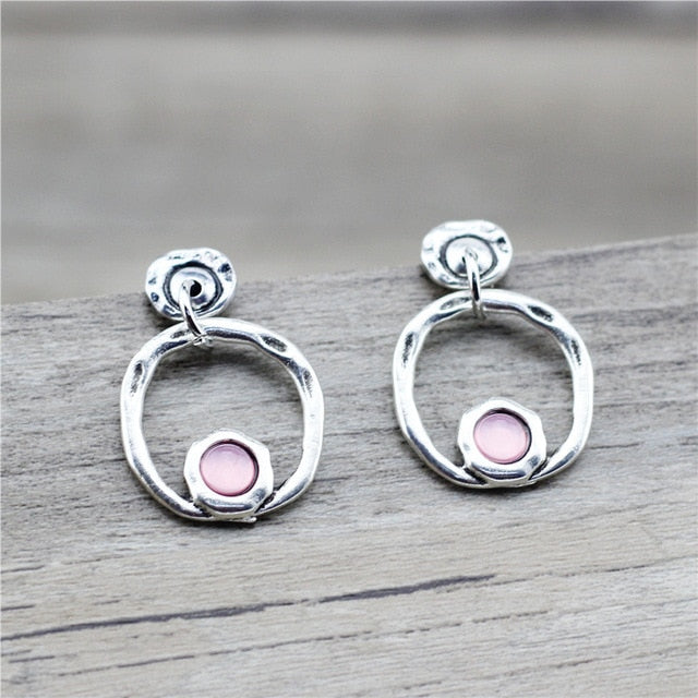 Charms Earrings Retro Candy Color