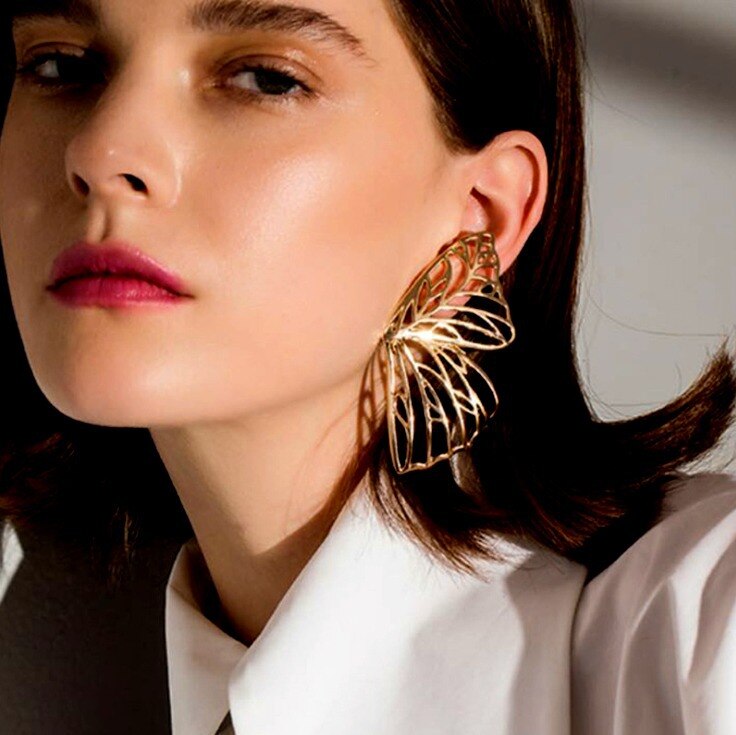 Hollow Butterfly Earrings