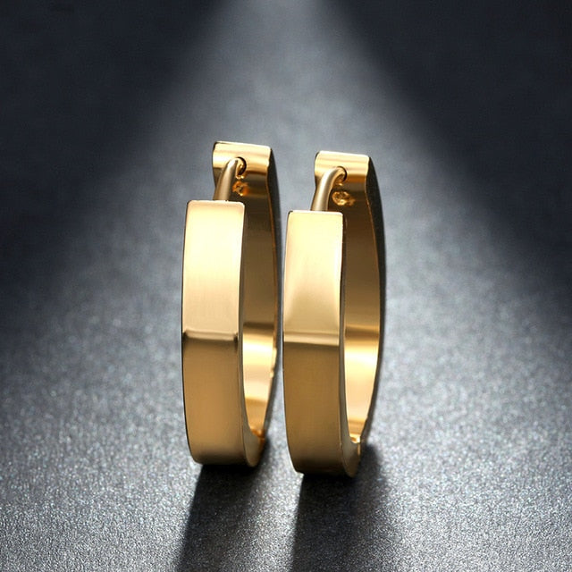 Stainless Steel Women Earrings 4mm